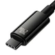 Кабель Baseus Tungsten Gold Fast Charging Data Cable Type-C to Type-C 240W 2m Black (CAWJ040101) - зображення 4