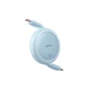 Кабель Baseus Free2Pull Mini Charging Cable USB-C to USB-C 60W 1m Galaxy Blue (P10364500311-01) - зображення 6