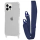 Чехол с ремешком WAVE Clear Case with Strap для Apple iPhone 14 Pro Max midnight blue - изображение 1