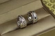 Серьги кольца Хuping Jewelry Септа 1,5 см серебристые - изображение 1