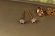 Сережки гвоздики Xuping Jewelry зірочки 3 мм золотисті - зображення 3