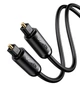 Аудио кабель UGREEN AV122 Toslink Optical Audio Cable 200см Black - изображение 1