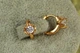 Серьги детские Xuping Jewelry портулак 8 мм золотистые - изображение 2