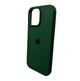 Захисний чохол-накладка Silicone Full Case AA Open Cam для Apple iPhone 16 Pro Max Atrovirens (FullOpeAAi16PM-40) - зображення 3