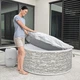 Надувной джакузи с подогревом Bestway СПА Lay-Z-Spa, 4-х местный, 155х60 см (IP-173164) - изображение 4