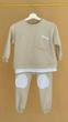 Детский комплект oversize (свитшот + штаны) для мальчика NaDity Just 110-116 бежевый - изображение 7