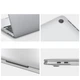 Чохол-накладка HardShell Case for MacBook Pro 13 (2016-2021), Clear - изображение 2
