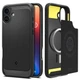 Чохол Spigen Rugged Armor MagFit до iPhone 16 Plus Matte Black (ACS08087) - зображення 1