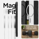 Чохол Spigen Rugged Armor MagFit до iPhone 16 Plus Matte Black (ACS08087) - зображення 8