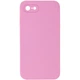 Чохол Silicone Case Square Full Camera Protective (AA) NOLOGO для Apple iPhone 7 / 8 / SE (2020) (4.7") Рожевий / Light pink - зображення 1