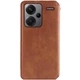 Шкіряний чохол книжка GETMAN Cubic (PU) для Xiaomi Redmi Note 13 Pro+ Brown - зображення 2