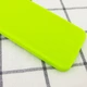 Чохол Silicone Case Square Full Camera Protective (AA) NOLOGO для Apple iPhone 6/6s (4.7") Салатовий / Neon green - изображение 2