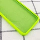 Чохол Silicone Case Square Full Camera Protective (AA) NOLOGO для Apple iPhone 6/6s (4.7") Салатовий / Neon green - изображение 3