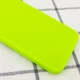 Чохол Silicone Case Square Full Camera Protective (AA) NOLOGO для Apple iPhone 11 (6.1") Салатовий / Neon green - изображение 2