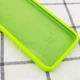 Чохол Silicone Case Square Full Camera Protective (AA) NOLOGO для Apple iPhone 11 (6.1") Салатовий / Neon green - изображение 3