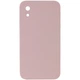Чохол Silicone Case Square Full Camera Protective (AA) NOLOGO для Apple iPhone XR (6.1") Рожевий / Pink Sand - зображення 1
