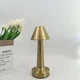 Настольная лампа металлическая с аккумулятором Table Lamp Настольная сенсорная LED лампа - изображение 3