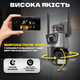 Уличная Камера видеонаблюдения 8MP WiFi два объектива с обратной связью микрофоном и датчиком движения - изображение 2