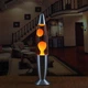 Лава лампа с парафином Magma Lamp ночник светильник восковая лампа 41 см Оранжевая - изображение 5
