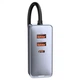 Автомобільний зарядний пристрій Baseus Share Together (3USB+Type-C) Fast Charging 120W (PPS, PD3.0, QC3.0) з виносним зарядним блоком 1.5 м для задніх пасажирів - зображення 5