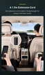 Автомобільний зарядний пристрій Baseus Share Together (3USB+Type-C) Fast Charging 120W (PPS, PD3.0, QC3.0) з виносним зарядним блоком 1.5 м для задніх пасажирів - зображення 10