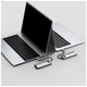 USB-хаб (концентратор) Baseus Metal Gleam Series 5-in-1 30Hz Version (Type-C to USB3.0*3, 4K HDMI, Type-C), WKWG020013 - изображение 8