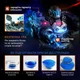 Робот на пульте управления + браслет, стреляющий водяными пульками и распыляет пар BATTLE ROBOT со звуковыми и световыми эффектами, управляемый жестами Silver - изображение 7