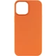 Чохол Silicone case (AAA) full with Magsafe and Animation (l) для Apple iPhone 12 Pro Max (6.7") Помаранчевий / Kumquat - зображення 2
