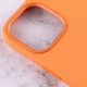 Чохол Silicone case (AAA) full with Magsafe and Animation (l) для Apple iPhone 12 Pro Max (6.7") Помаранчевий / Kumquat - зображення 6