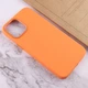 Чохол Silicone case (AAA) full with Magsafe and Animation (l) для Apple iPhone 12 Pro Max (6.7") Помаранчевий / Kumquat - зображення 7