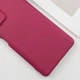 Чохол TPU GETMAN Liquid Silk Full Camera для Xiaomi Redmi 10 Бордовий / Marsala - изображение 3