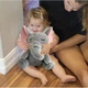 Інтерактивна м'яка іграшка-нічник дихаюча Слонік Elephant Сірий Заспокійлива плюшева іграшка Слонік - зображення 6