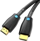 Кабель Vention HDMI M - M, V2.0, Engineering, 4K 60 Гц, 18 Гбит/с, HD 7.1, ПВХ Black, 8.0 м (AAMBK) - зображення 2