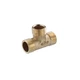Трійник латунний LexLine 1/2" (Н×Н×Н), PN10 - зображення 1
