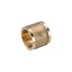 Муфта латунна LexLine 3/4" ВВ, (внутрішня різьба), PN10 - зображення 1