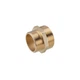 Ніпель перехідний латунний LexLine 1 1/2" × 1 1/4" НН (зовнішня різьба), PN10 - зображення 3