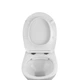 Комплект 4 в 1: Інсталяція GROHE Rapid SL 3 в 1 3884966Q + Унітаз безободковий Kroner Oker WHI533536 RIMLESS з сидінням Slim Duroplast - зображення 11