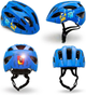 Kask dla dzieci Crazy Safety Sea 54-58 cm Niebieski (0727040593643) - obraz 2