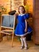 Подростковое школьное платье для девочки Ласточка 24_2030 140 см Электрик - изображение 4