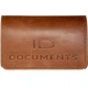 Кожаная обложка для ID документов "ID DOCUMENTS" Коричневый - изображение 1