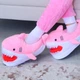 Капці-кігурумі Акула My Kigu Домашні Для Хлопчика М'які Плюшеві Рожевий 35-41 (М13144) - зображення 1