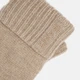 Перчатки женские вязаные GANT Wool Knitted Gloves 4930017-277 One Size Бежевые (7325707755736) - изображение 4