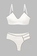 Комплект женский SOLMAZ 2320 80B Молочный - изображение 7