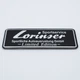 Эмблема алюминиевая Lorinser Limited Edition Mercedes Benz (чёрный) 8.0*3.0 см - изображение 2