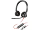 Спеціалізована гарнітура POLY Blackwire 3320-M Black (8X220AA) - изображение 1