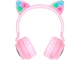 Навушники з мікрофоном Hoco W27 Cat Ear Pink - изображение 2