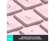 Клавіатура Logitech MX Keys Mini Wireless Illuminated US Rose (920-010500) - зображення 2