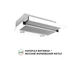 Витяжка Perfelli TL 602 WH LED - изображение 3