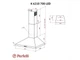 Витяжка Perfelli K 6210 BL 700 LED - изображение 11