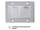 Витяжка Perfelli CGS 9632 I 1000 LED - зображення 8